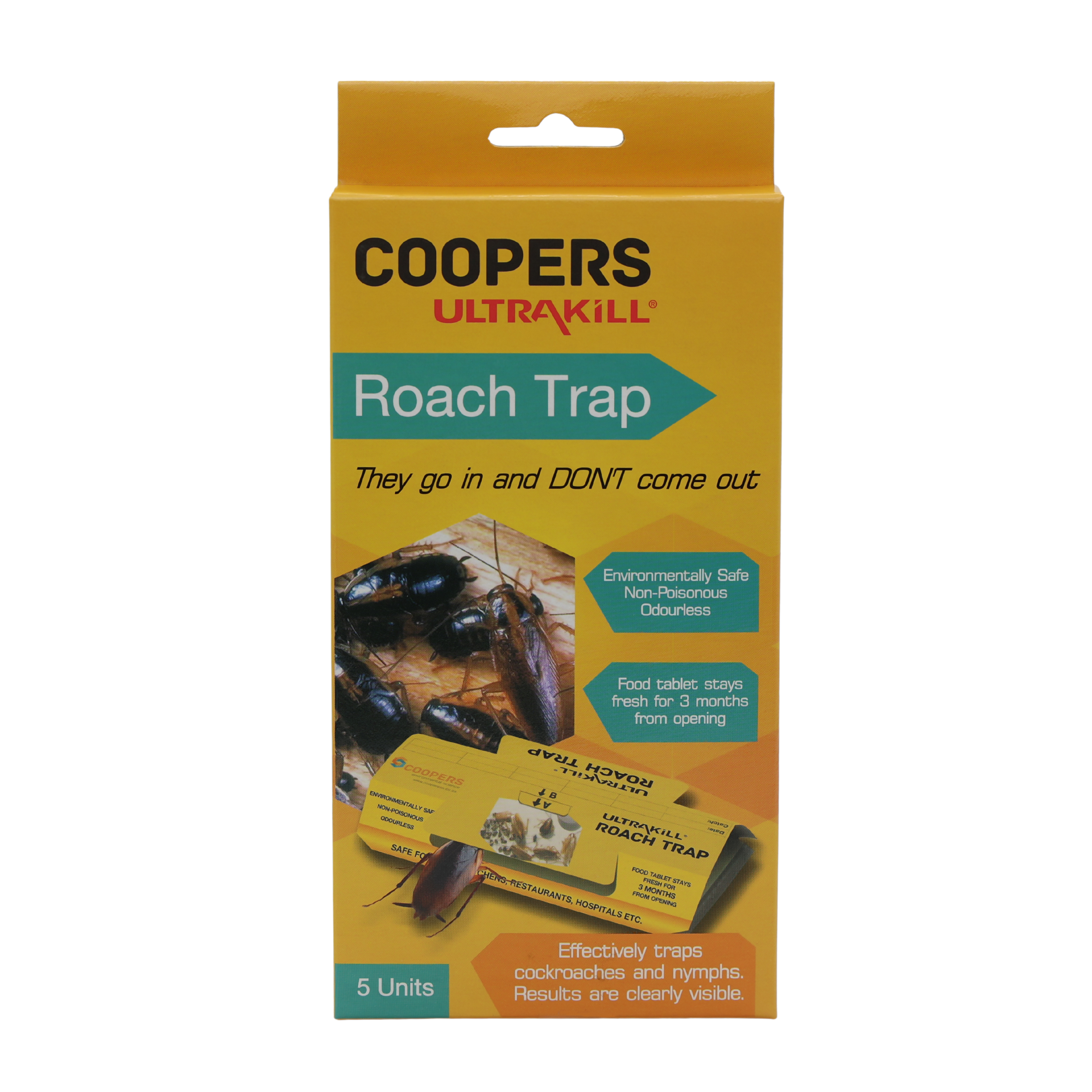 Ultra Pro Cockroach Trap 5’s