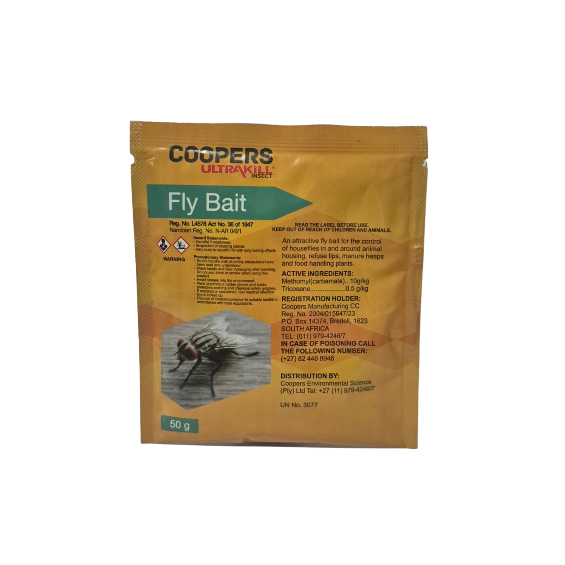 50g Fly Bait Single