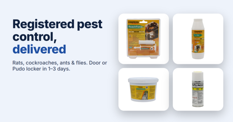Bug Bounty SA registered pest control products